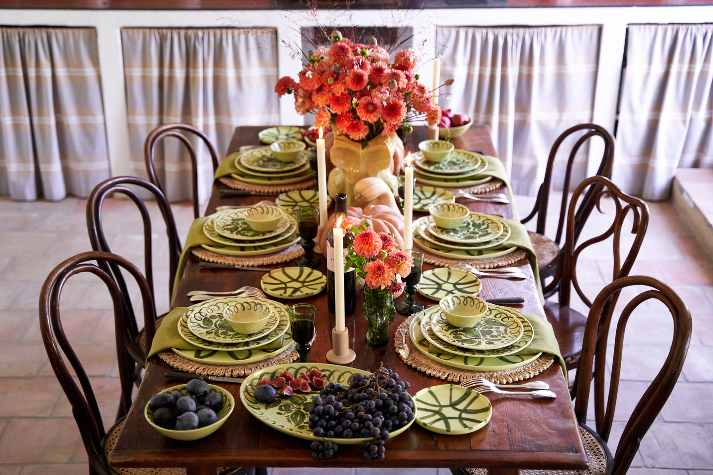 Amalfi Dinner Plate Lime