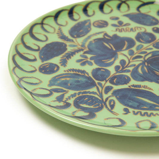 Amalfi Dinner Plate Green