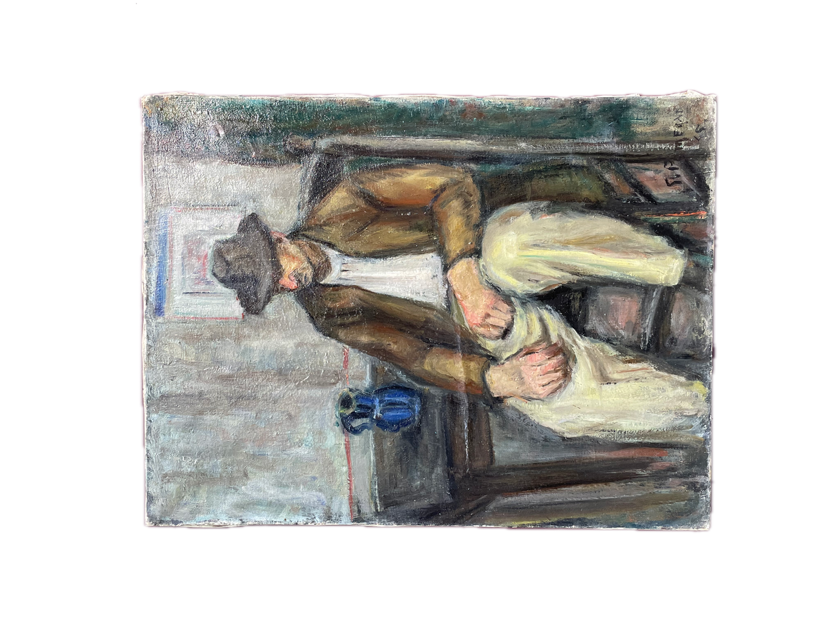 Portrait of Man, Artist Unknown 1940's