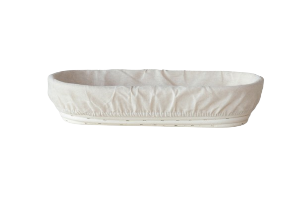 Rattan Banneton Bread Basket w/ Cotton Lining