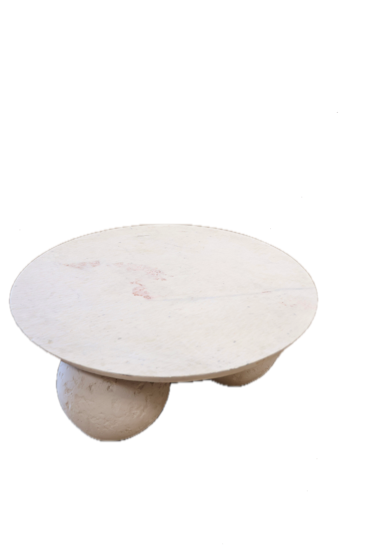 Plaster and Stone Coffee Table