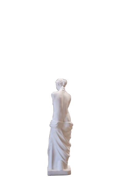 Roman Plaster Woman Sculpture