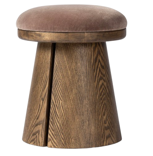 Button Accent Stool