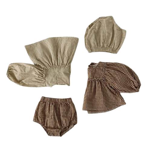 Ginny Gingham Top and Bloomers