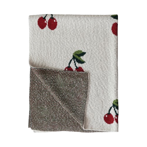 Sweet Cherry Baby Blanket