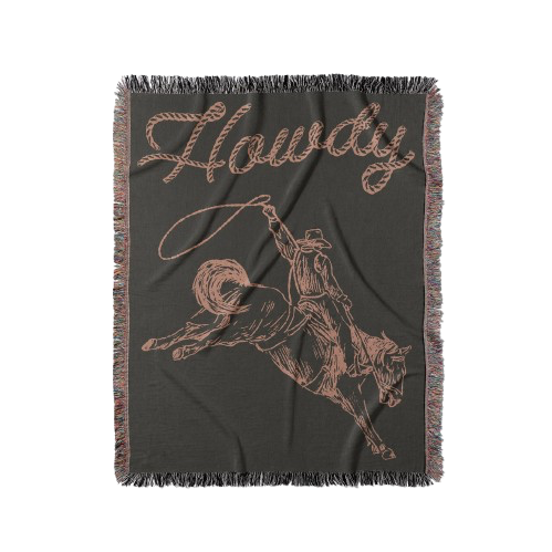 Howdy Throw Blanket