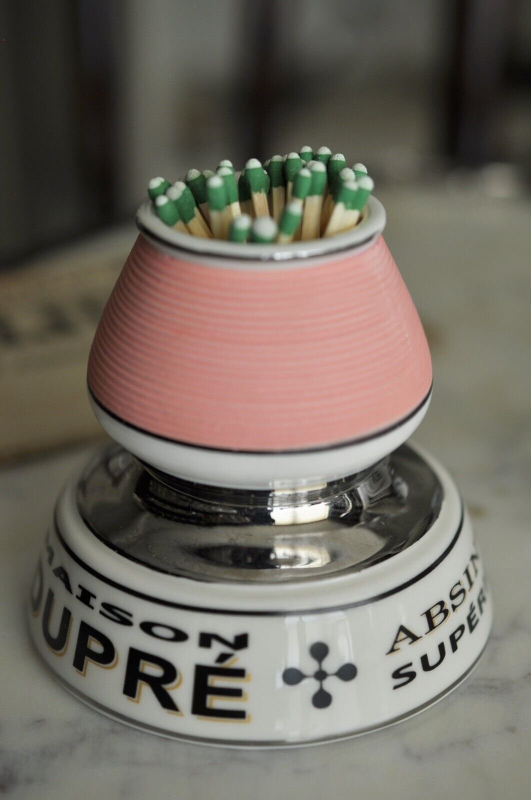Pink Absinthe Match Strike