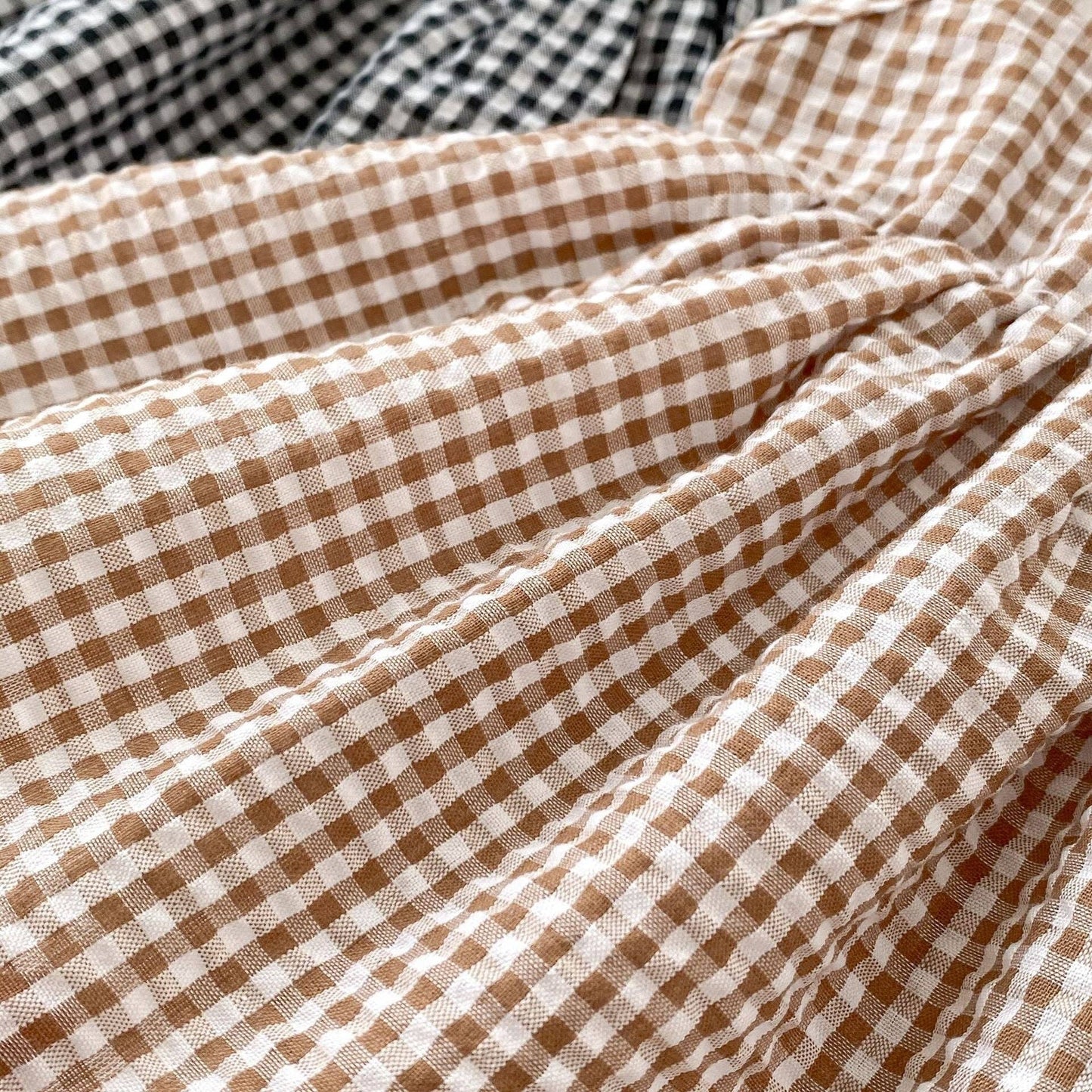 Bianca Plaid Sleeveless Bodysuit Dress
