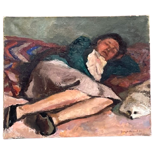 Sleeping Woman, Georges Pacouil 1954