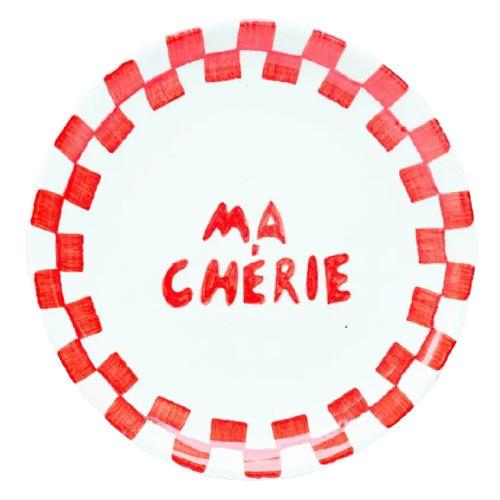 Ma Cherie Plate