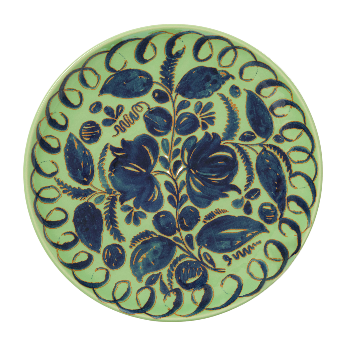 Amalfi Dinner Plate Green