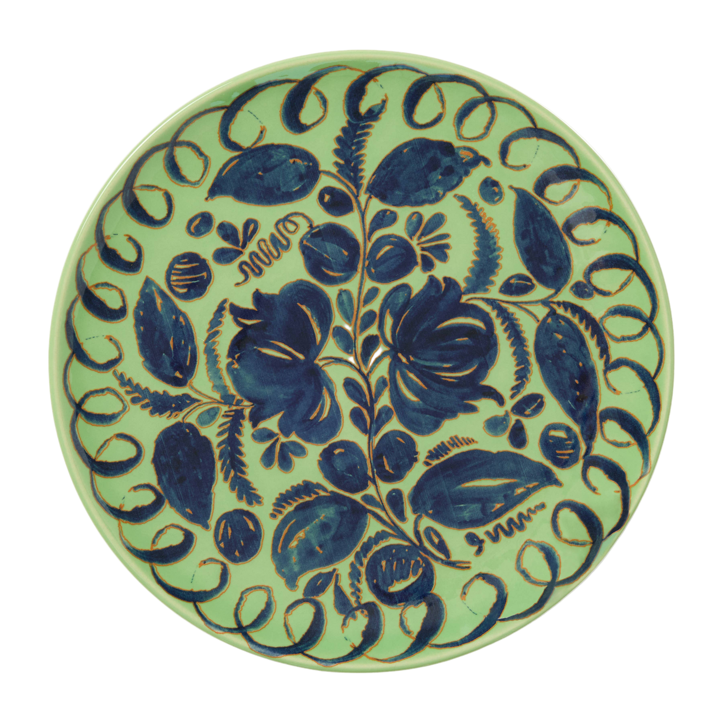 Amalfi Dinner Plate Green