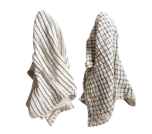 Cotton Tea Towel, 2 Styles