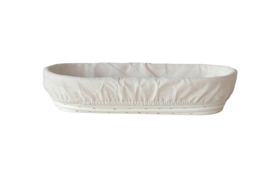 Rattan Banneton Bread Basket w/ Cotton Lining