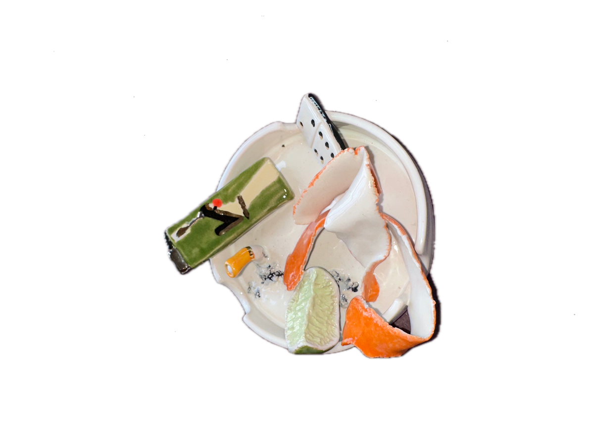 R&S Orange Peel Ashtray