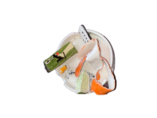 R&S Orange Peel Ashtray