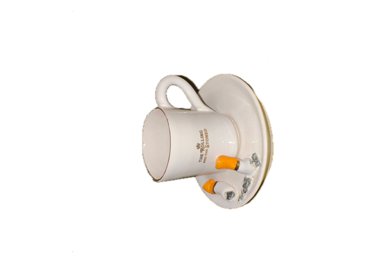 R&S Cigarette Espresso Mug and Saucer