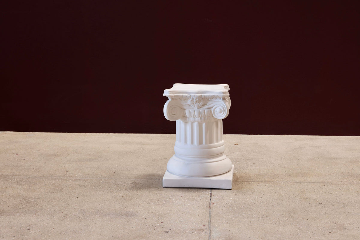 Roman Plaster Pillar Sculpture