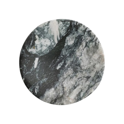 Marble Soap Dish, Black Melange