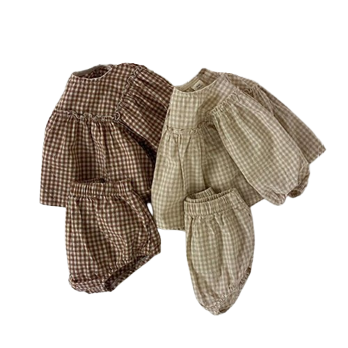 Ginny Gingham Top and Bloomers