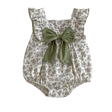 Sadie Sage Bow Tank Onesie