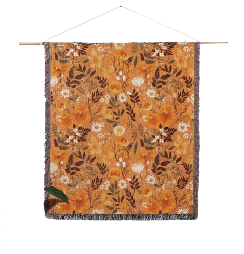 La Fleur Throw Blanket
