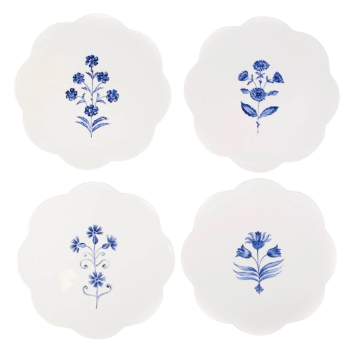 La Cérémonie Scalloped Dinner Plates
