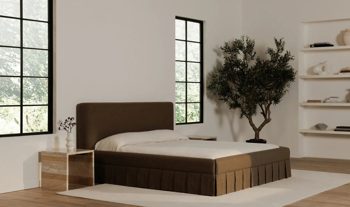 Latte Bed Brown